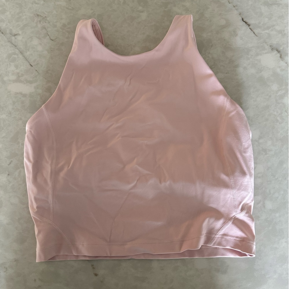 Lululemon High Neck Align Tank - Flush Pink